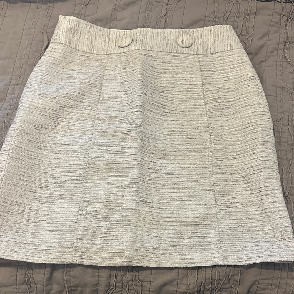 Ann Taylor Textured Skirt. Beautiful.  Shimmery